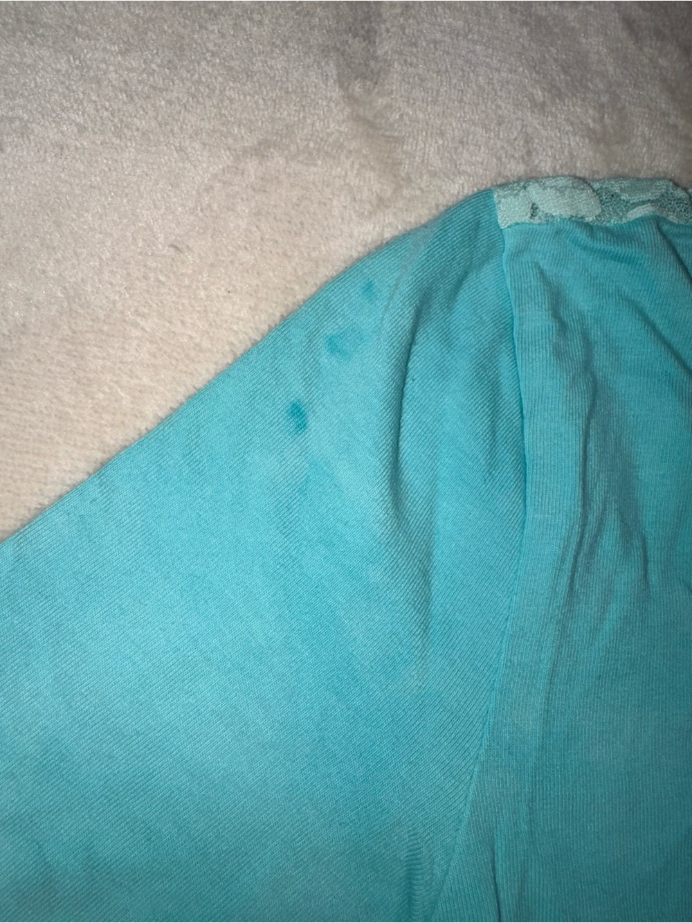 Forever 21 Ombre Crop Top with Sheer Lace Back - Picture 7 of 10